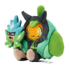 Officiële Pokemon center knuffel Ogerpon Teal mask Pokedoll  21CM (breedt)